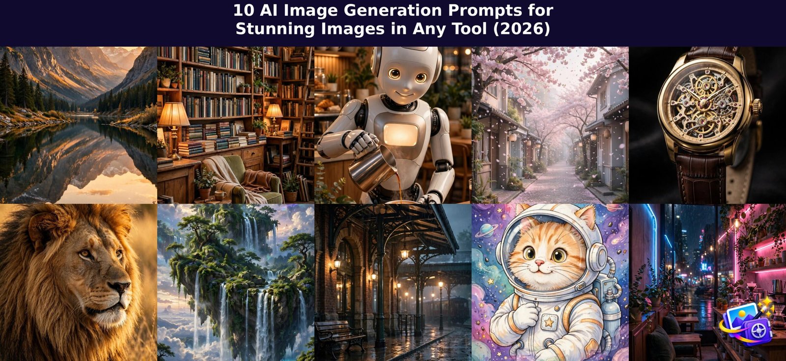10 AI Image Generation Prompts for Stunning Images in Any Tool (2026)